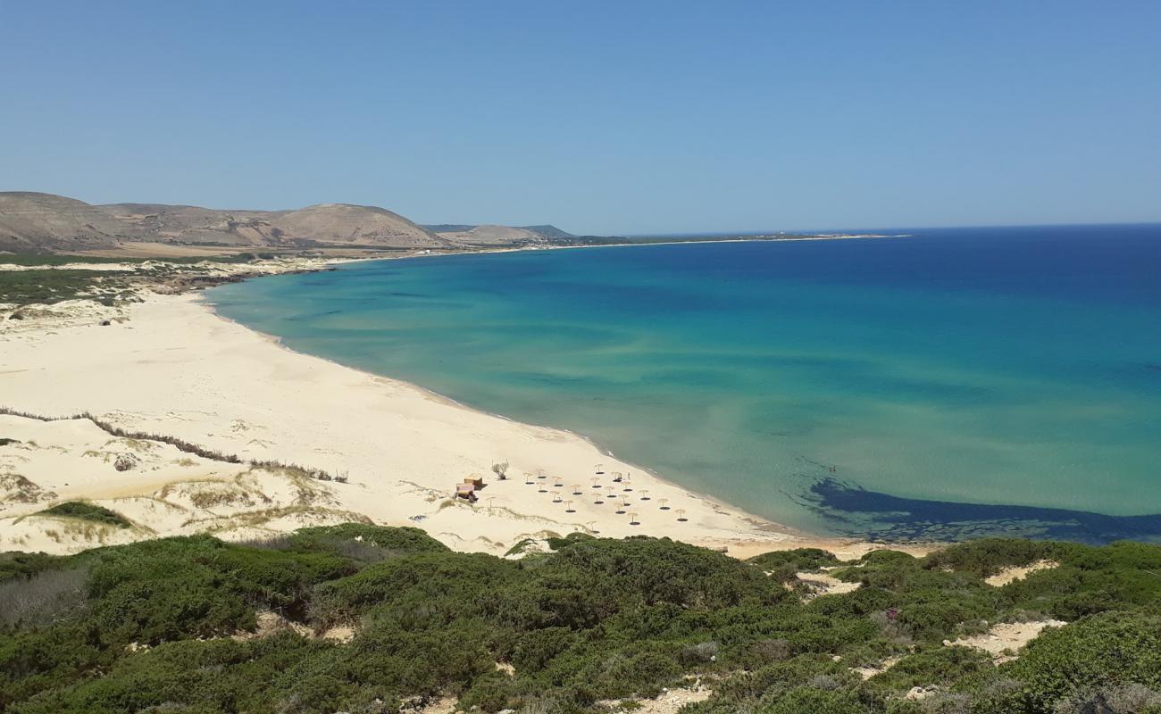 Plage Ain Damous'in fotoğrafı parlak kum yüzey ile