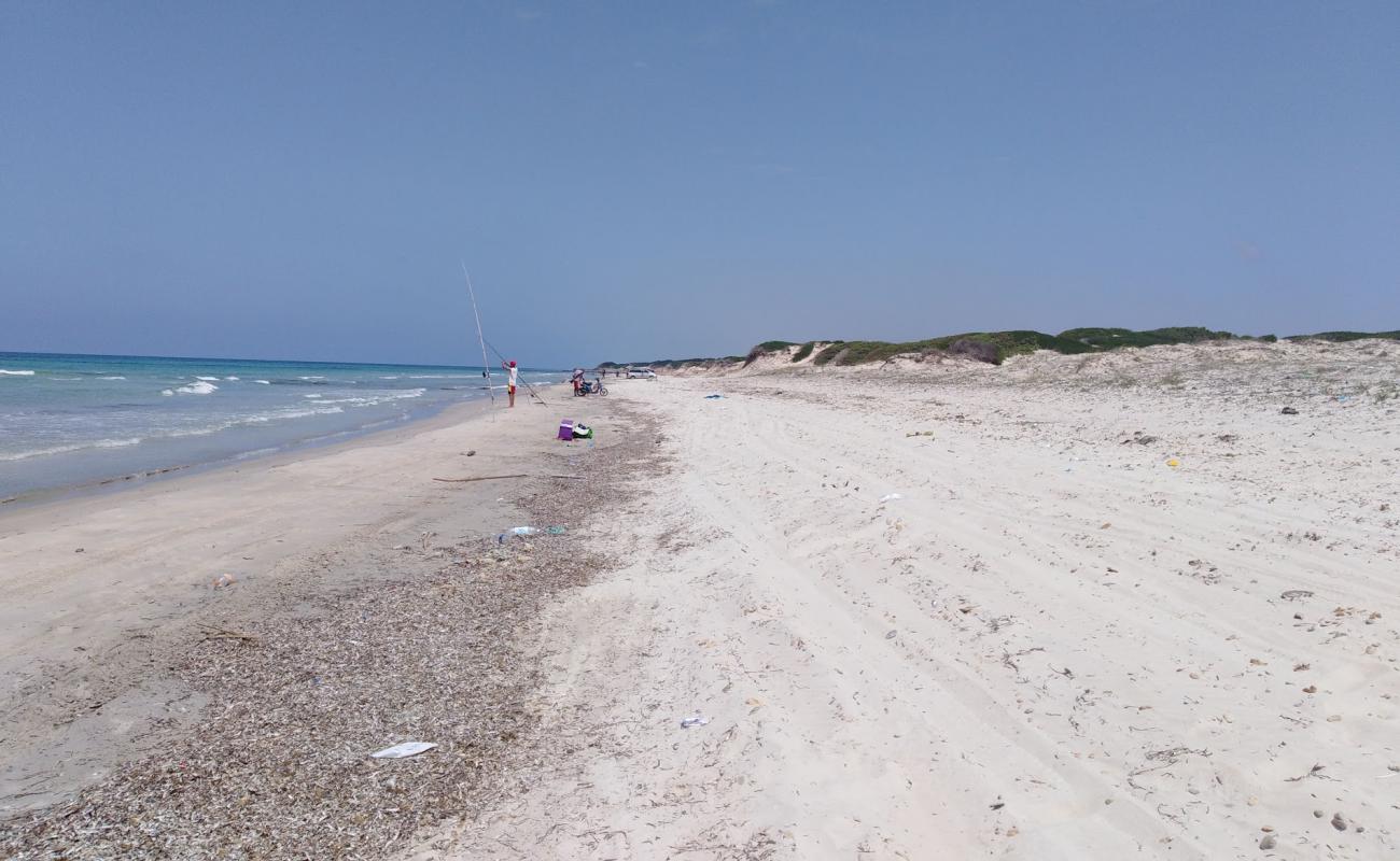 Monotonous Beach'in fotoğrafı açık bej kum yüzey ile