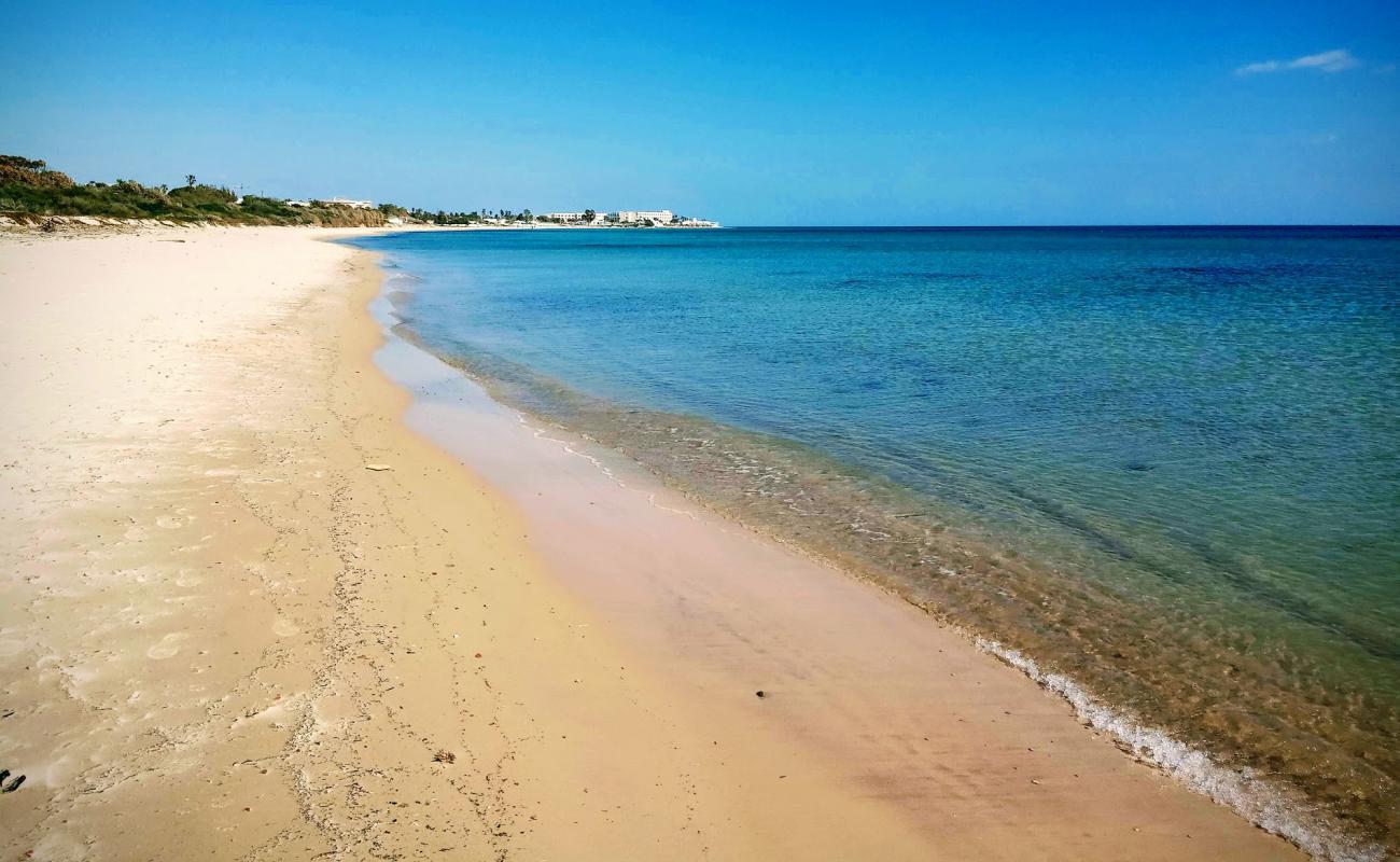 Plage Sidi Mahrsi'in fotoğrafı parlak kum yüzey ile