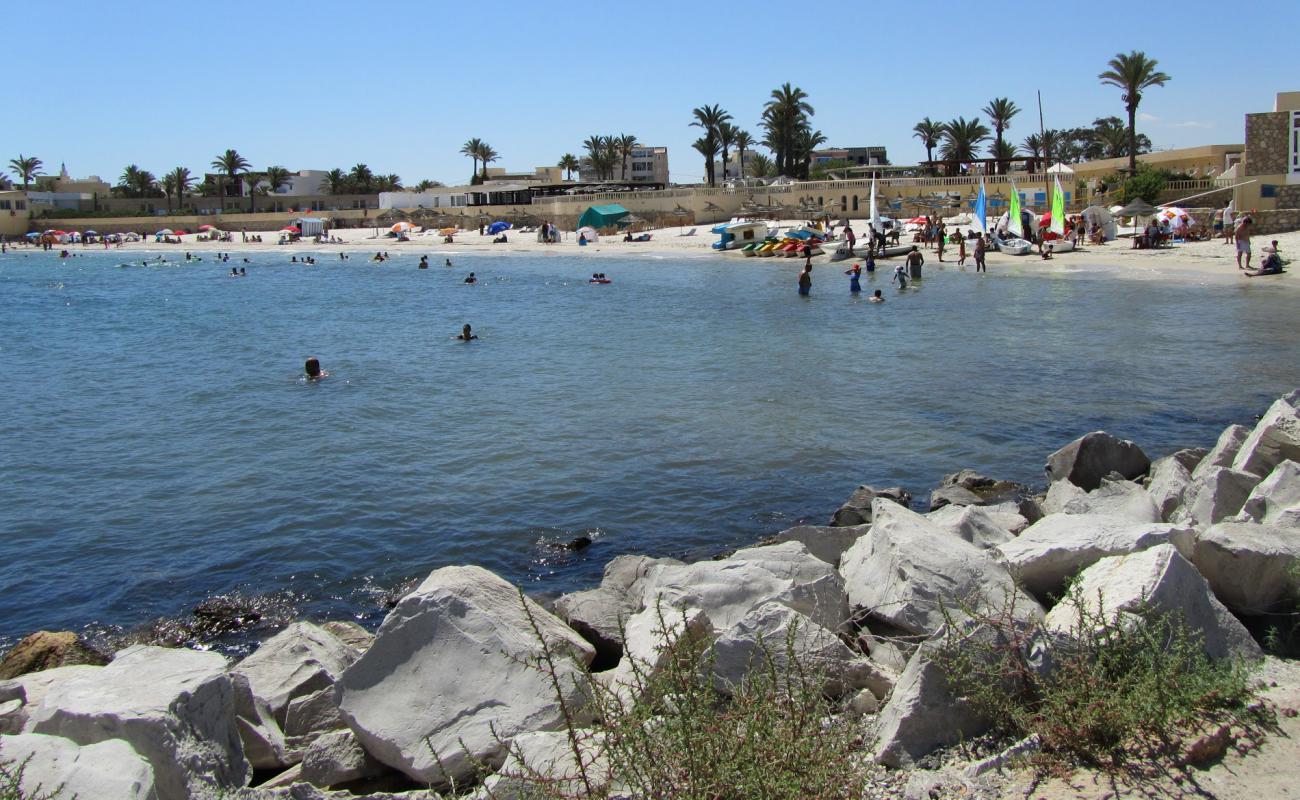 Plage les palmiers'in fotoğrafı beyaz ince kum yüzey ile