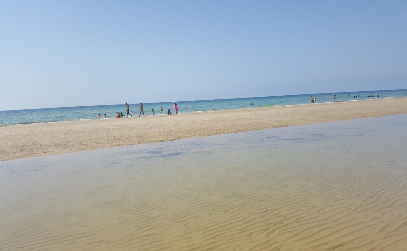 Chaffar beach'in fotoğrafı beyaz kum yüzey ile