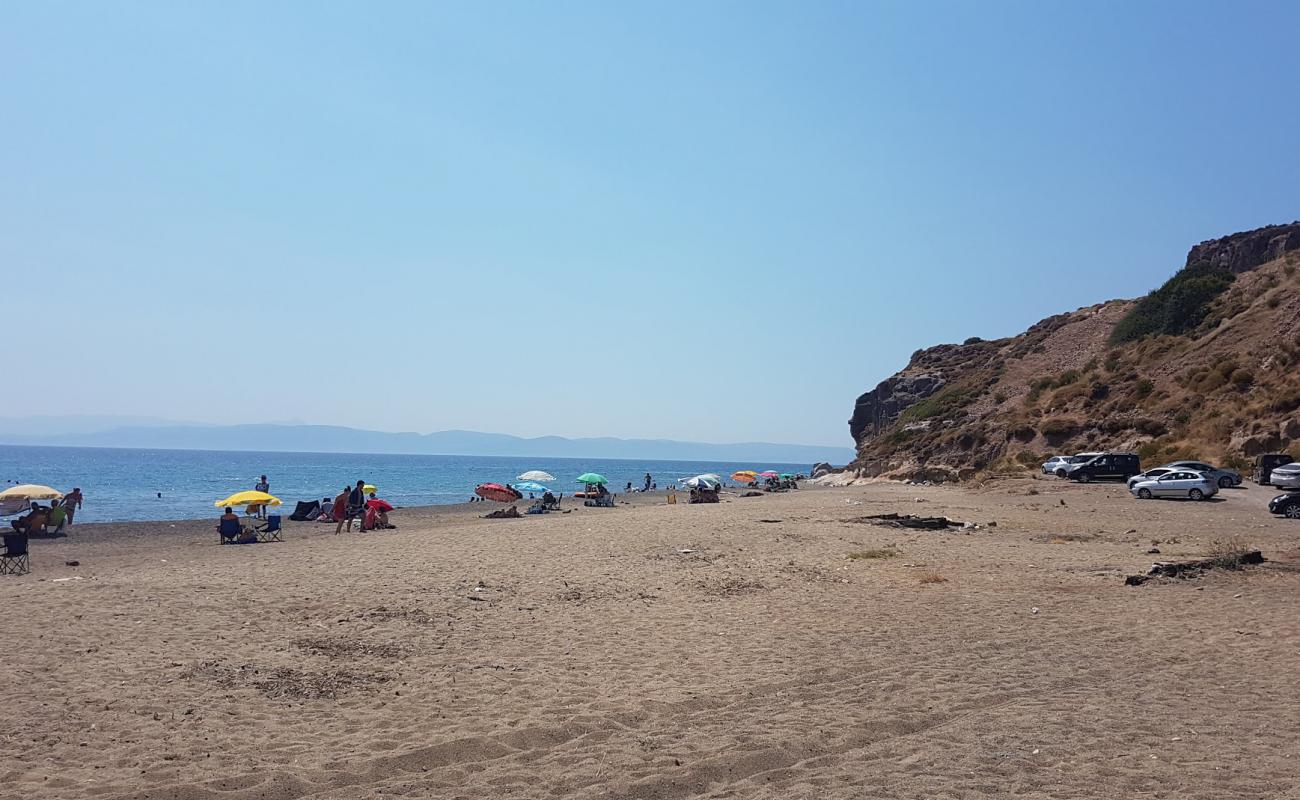 Tuz Lake beach'in fotoğrafı parlak kum yüzey ile