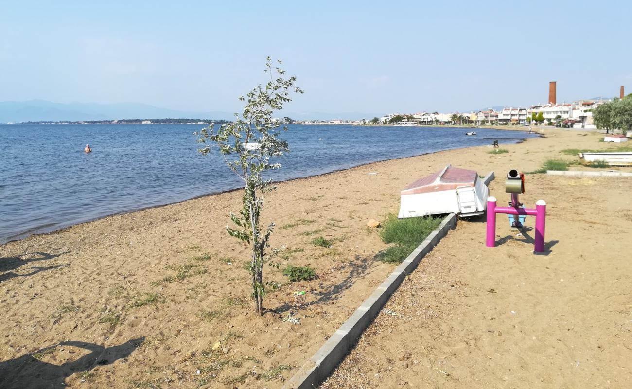 Tekco Cafe beach'in fotoğrafı parlak kum yüzey ile