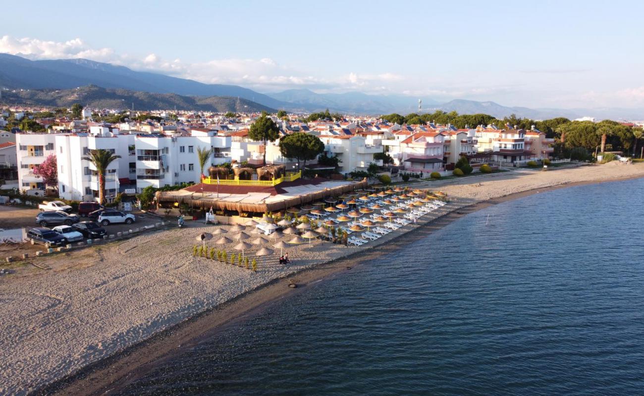 Gulsah beach'in fotoğrafı çakıl ile kum yüzey ile