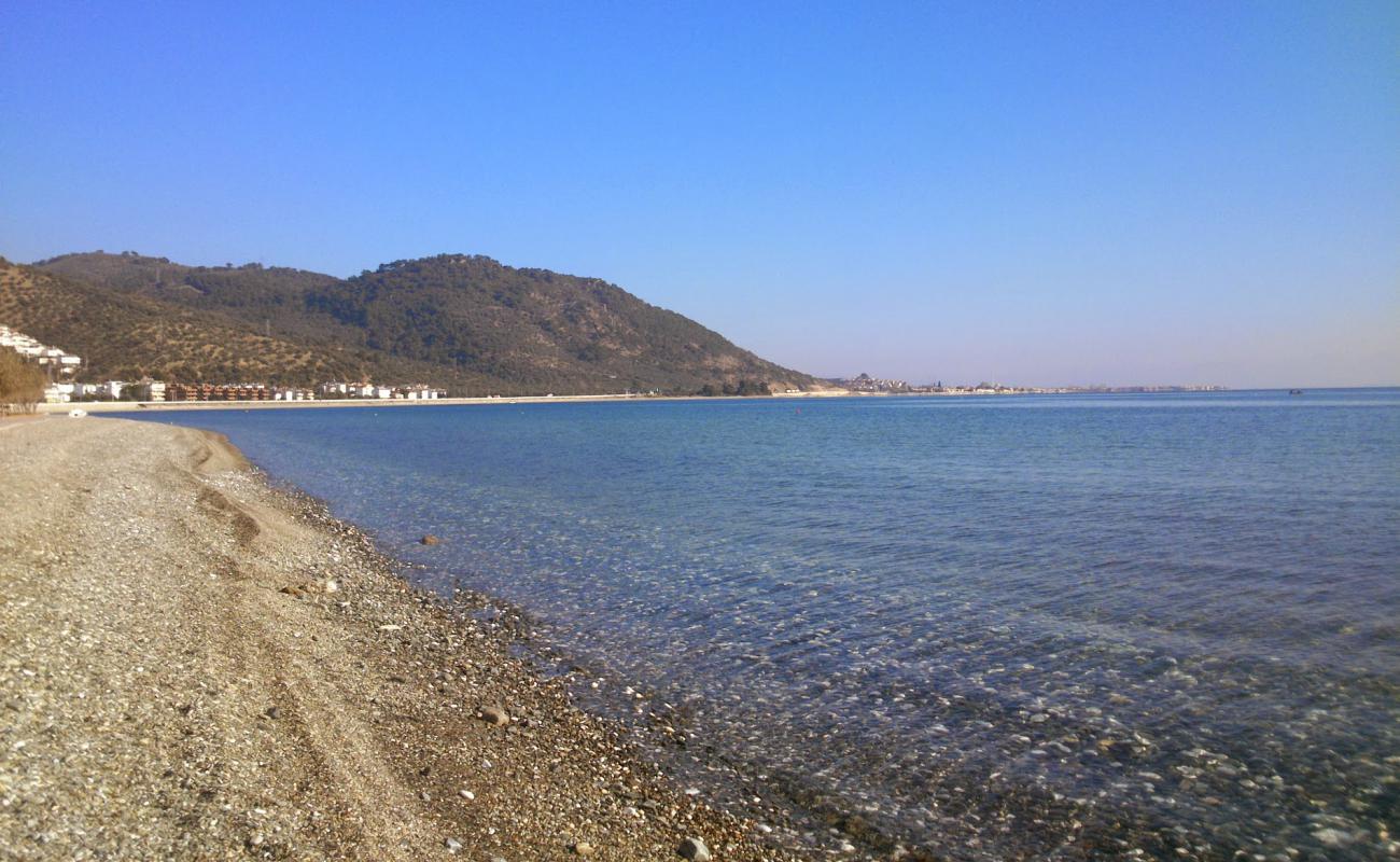 Antandros beach'in fotoğrafı hafif çakıl yüzey ile