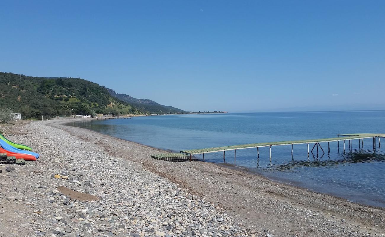 Kumbağ Otel plaji'in fotoğrafı çakıl ile kum yüzey ile