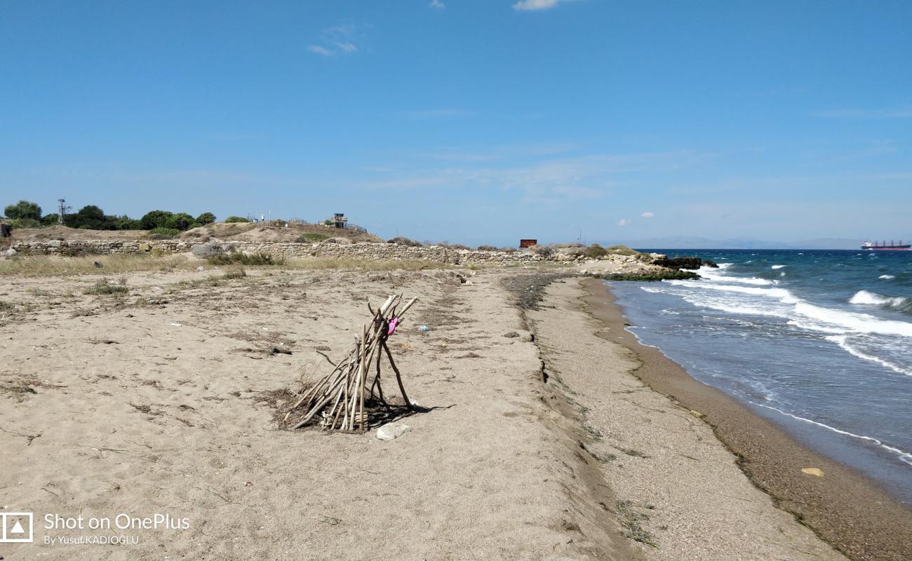 Kumkale beache'in fotoğrafı çakıl ile kum yüzey ile