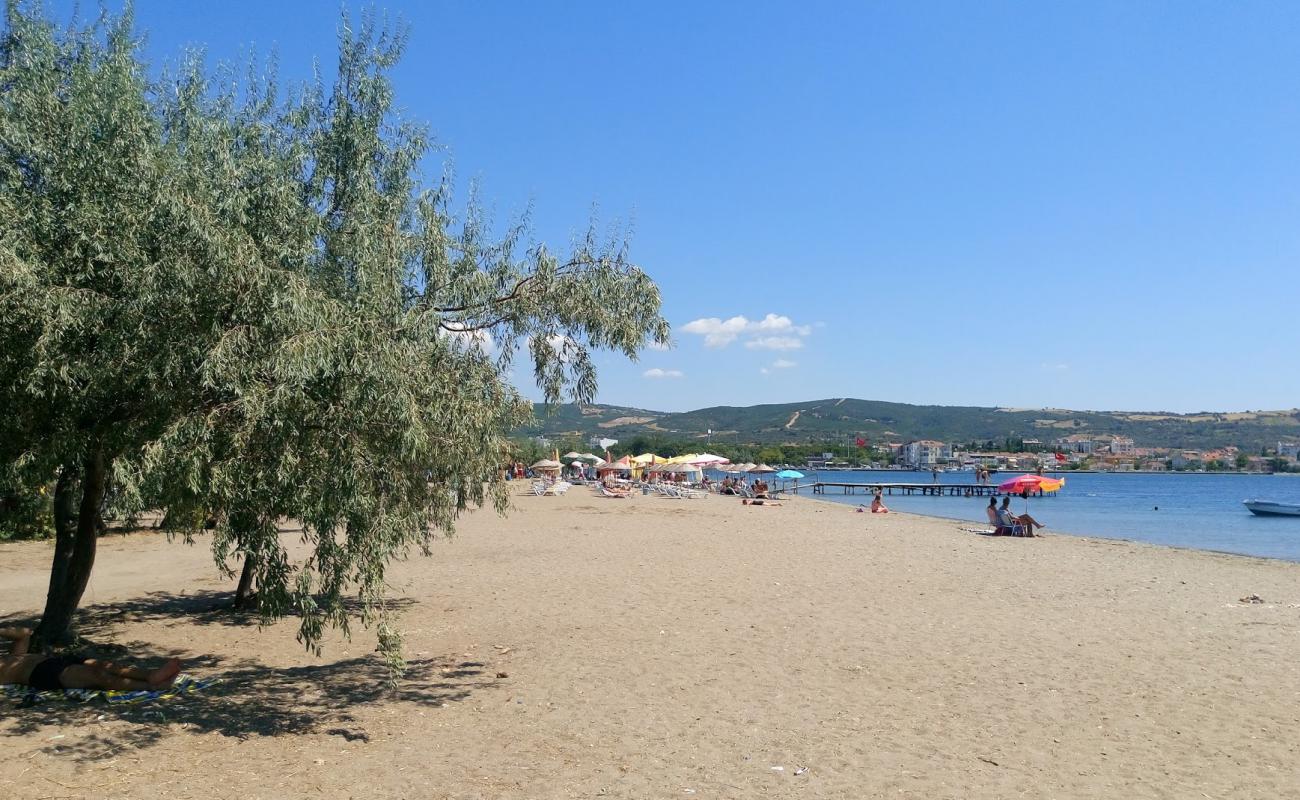 Hera beach'in fotoğrafı parlak kum yüzey ile