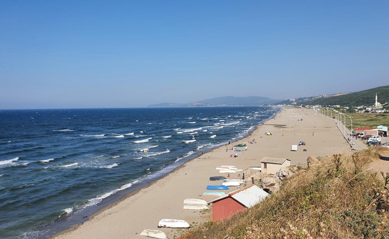 Mesudiye beach'in fotoğrafı parlak kum yüzey ile