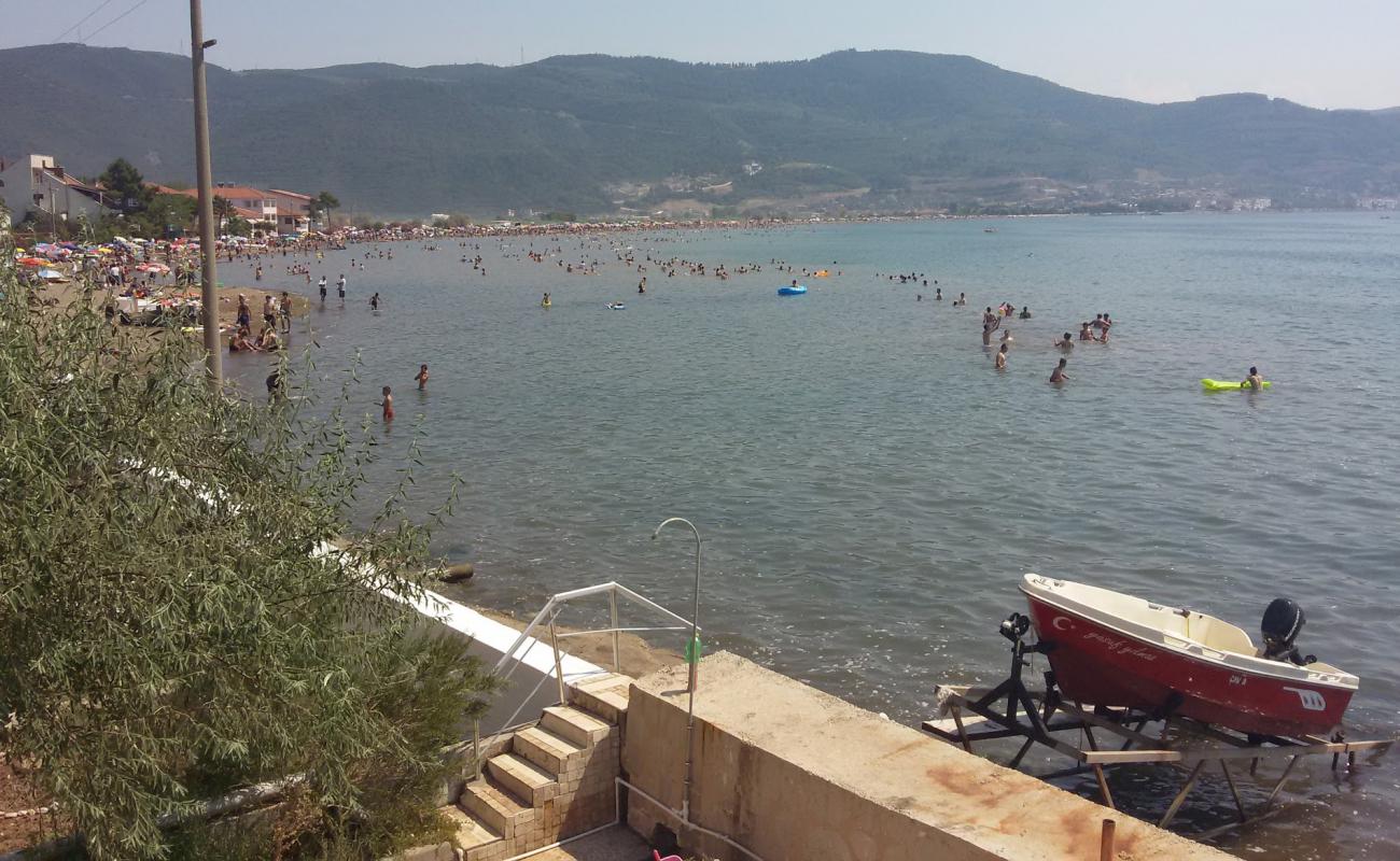 Kumsaz beach'in fotoğrafı küçük bej çakıl yüzey ile