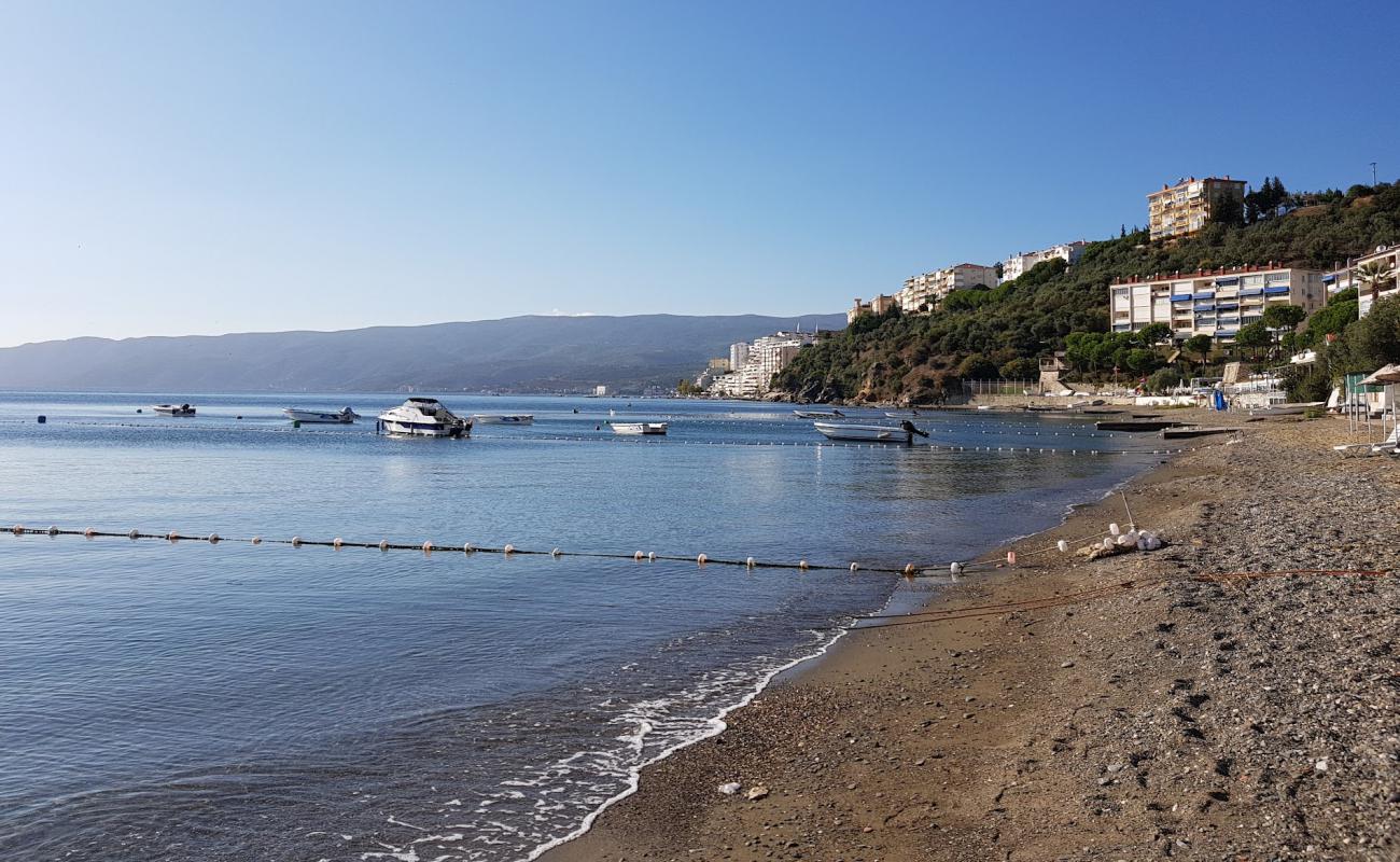 Yalıkent Sitesi Plajı'in fotoğrafı gri kum ve çakıllar yüzey ile