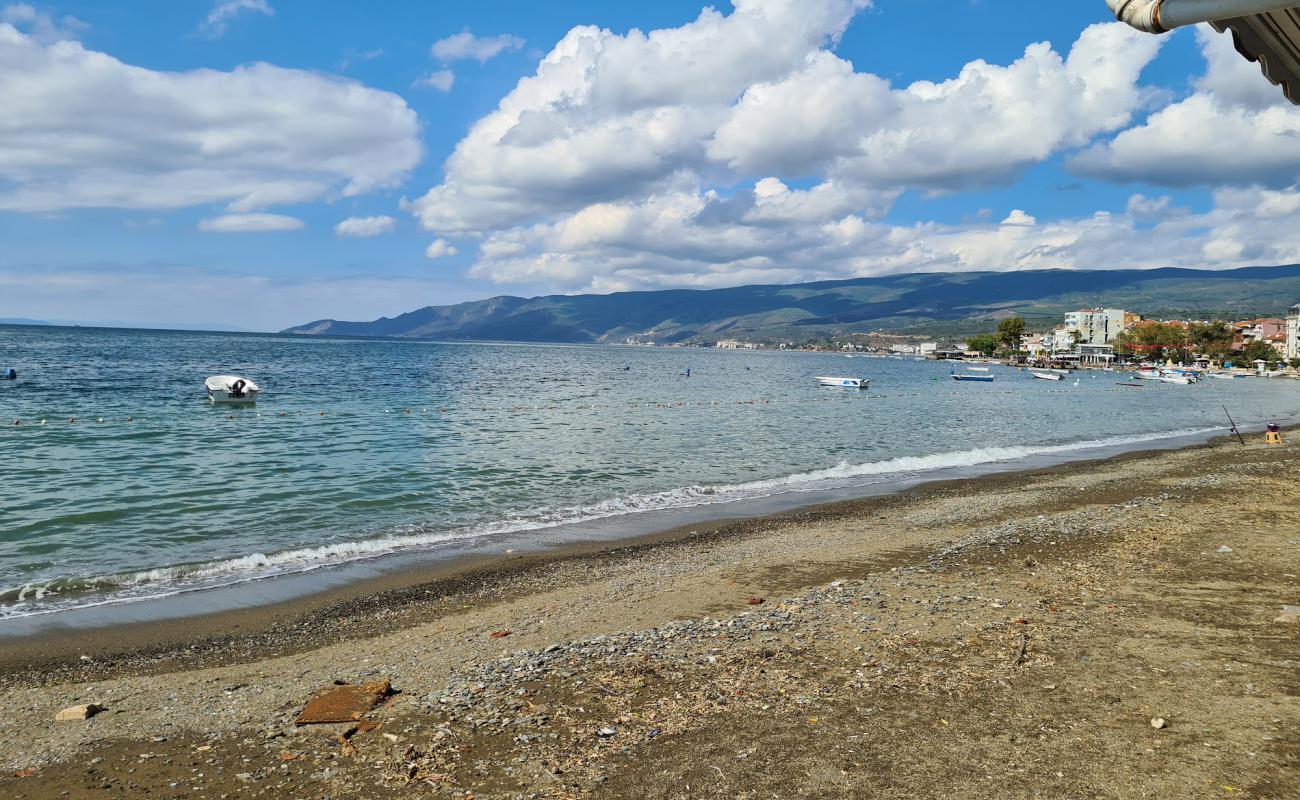 Martılar Plajı'in fotoğrafı kahverengi kum yüzey ile