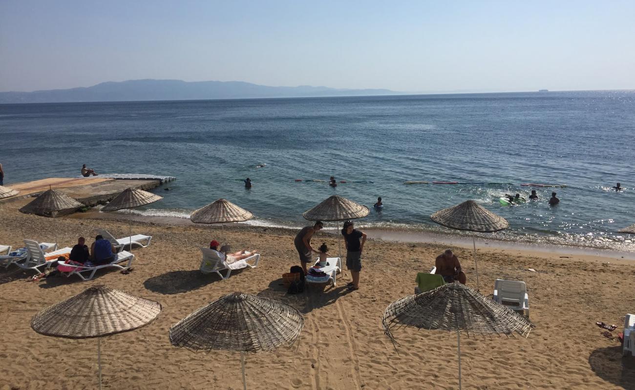 Yılandar Plajı'in fotoğrafı açık bej kum yüzey ile