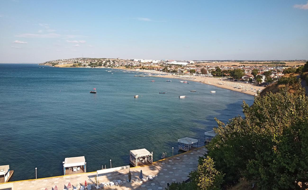 Camcıoglu beach II'in fotoğrafı kahverengi kum yüzey ile