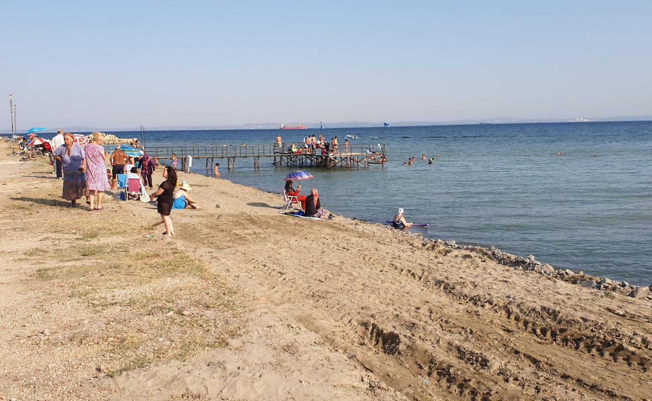 Kızılcaterzi Plajı II'in fotoğrafı kahverengi kum yüzey ile