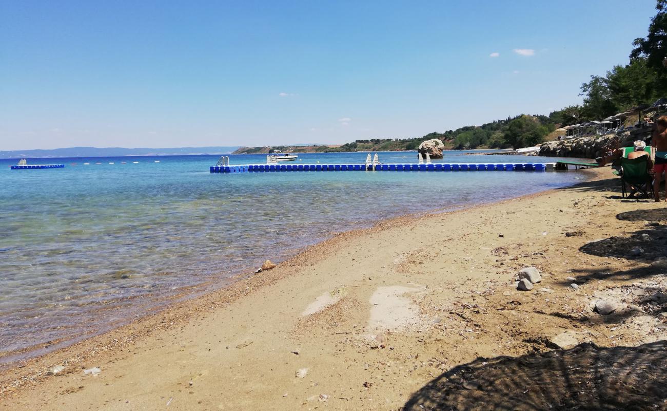 Yıdız bay Plajı'in fotoğrafı çakıl ile kum yüzey ile