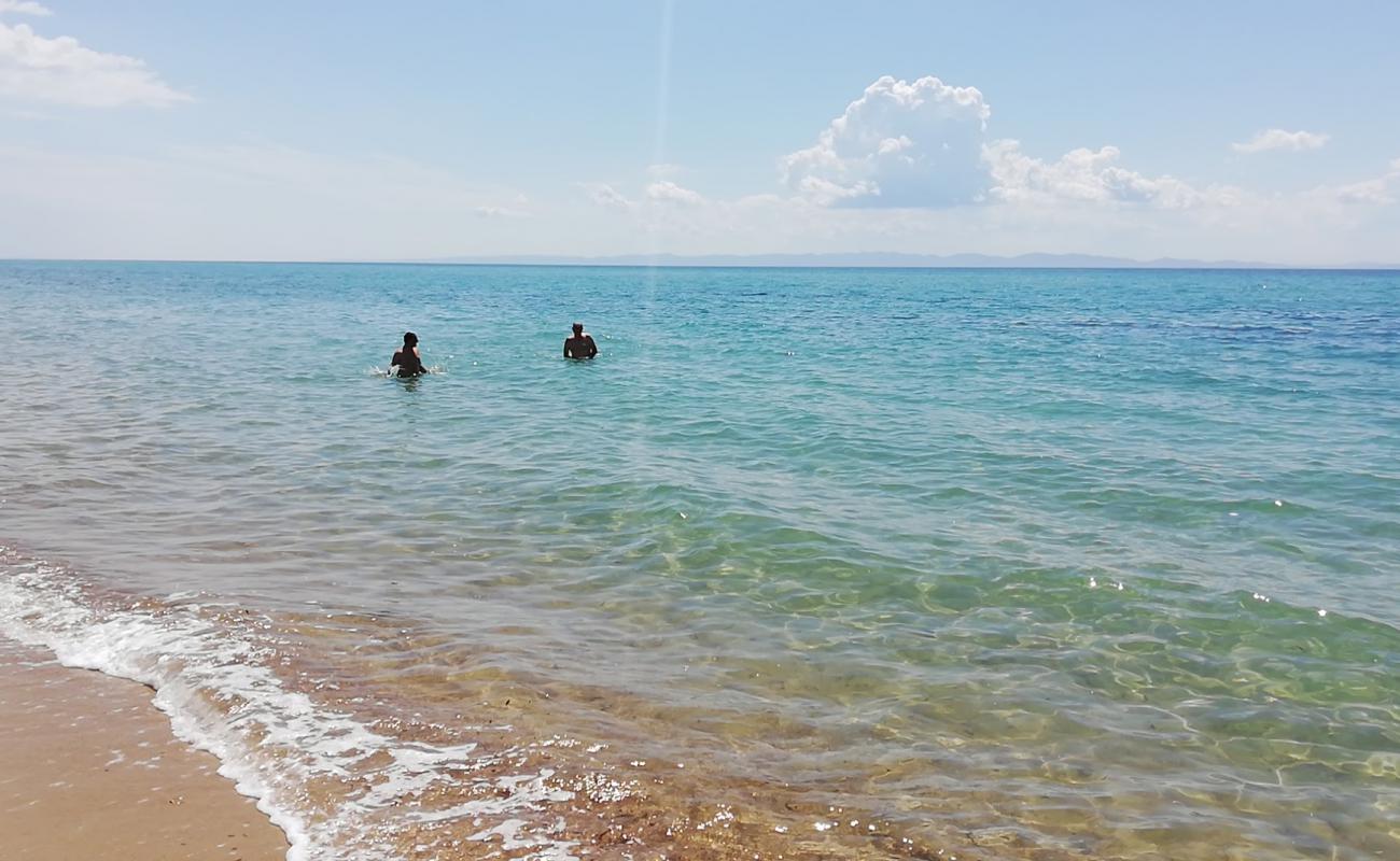 Gulcavus vllage beach'in fotoğrafı parlak kum yüzey ile