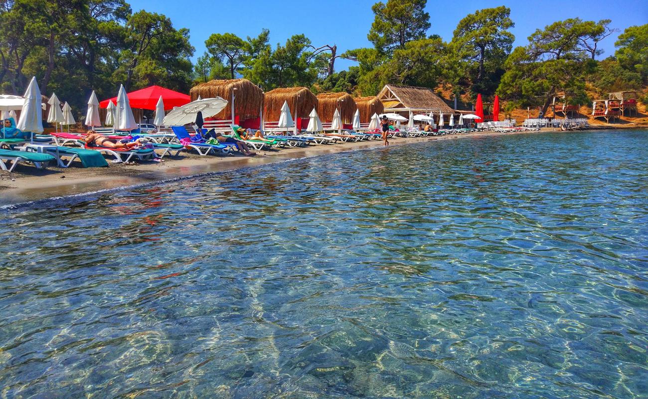 Boncuklu koyu'in fotoğrafı çakıl ile kum yüzey ile