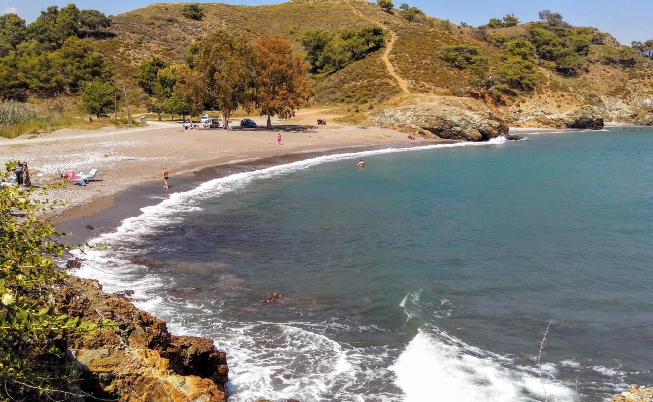 Karatas beach'in fotoğrafı gri kum yüzey ile