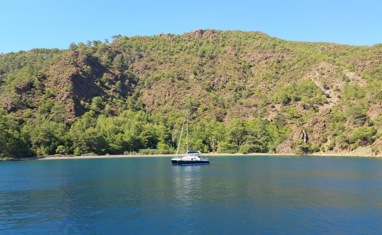 İnlice Plajı II'in fotoğrafı gri çakıl taşı yüzey ile