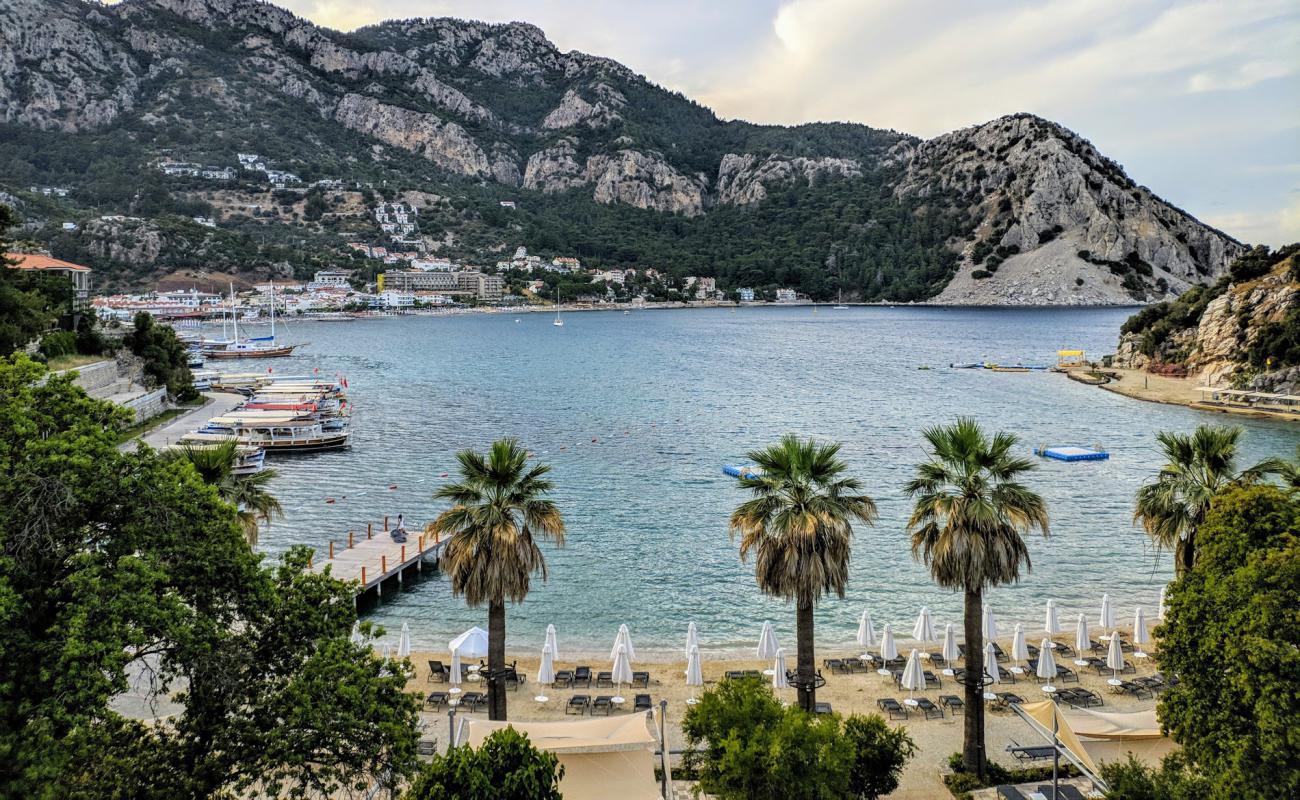 Turunç plajı II'in fotoğrafı çakıl ile kum yüzey ile