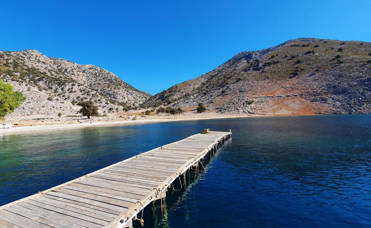 Loryma beach'in fotoğrafı kayalık arazi yüzey ile