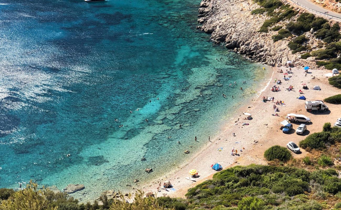 Kuru Burun Plajı'in fotoğrafı gri çakıl taşı yüzey ile