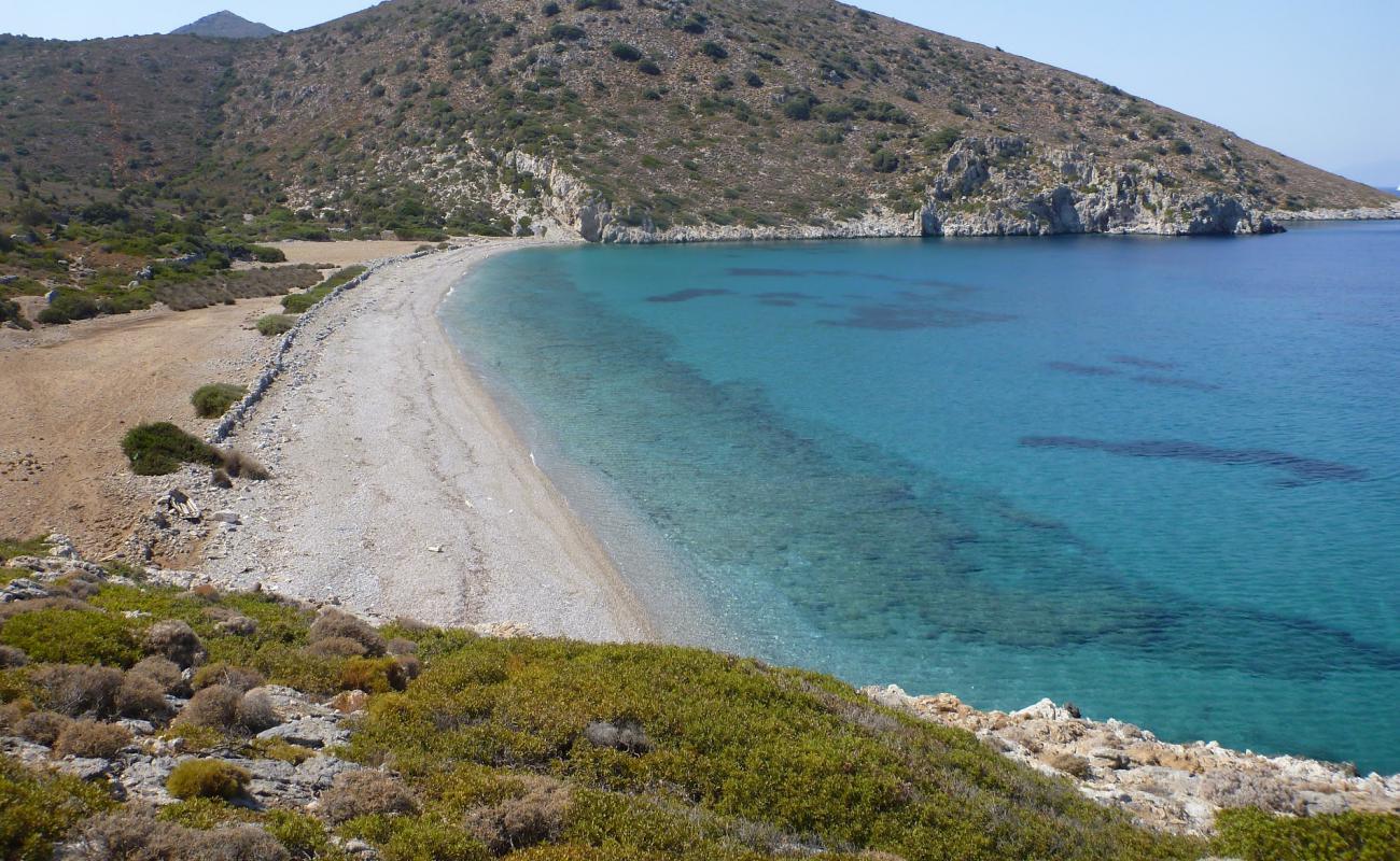 Yazi beach II'in fotoğrafı gri ince çakıl taş yüzey ile