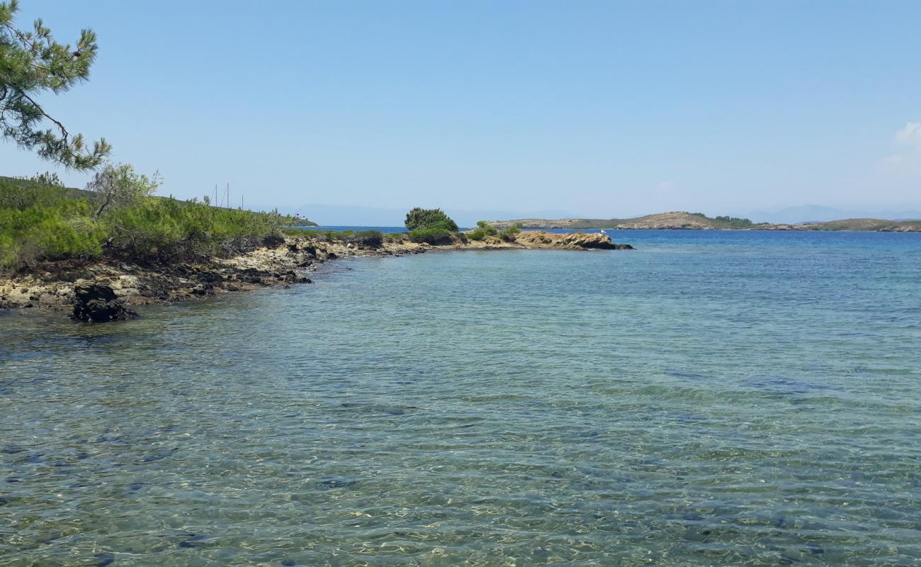 Gokagac beach'in fotoğrafı gri çakıl taşı yüzey ile