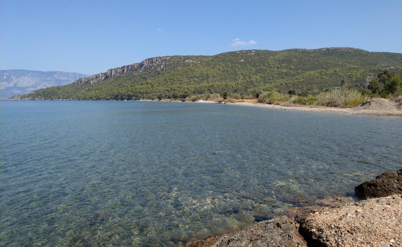 Karaca beach II'in fotoğrafı gri çakıl taşı yüzey ile