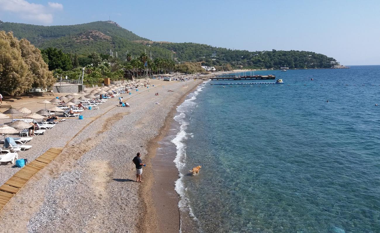 YaliCiftlik beach IV'in fotoğrafı hafif ince çakıl taş yüzey ile