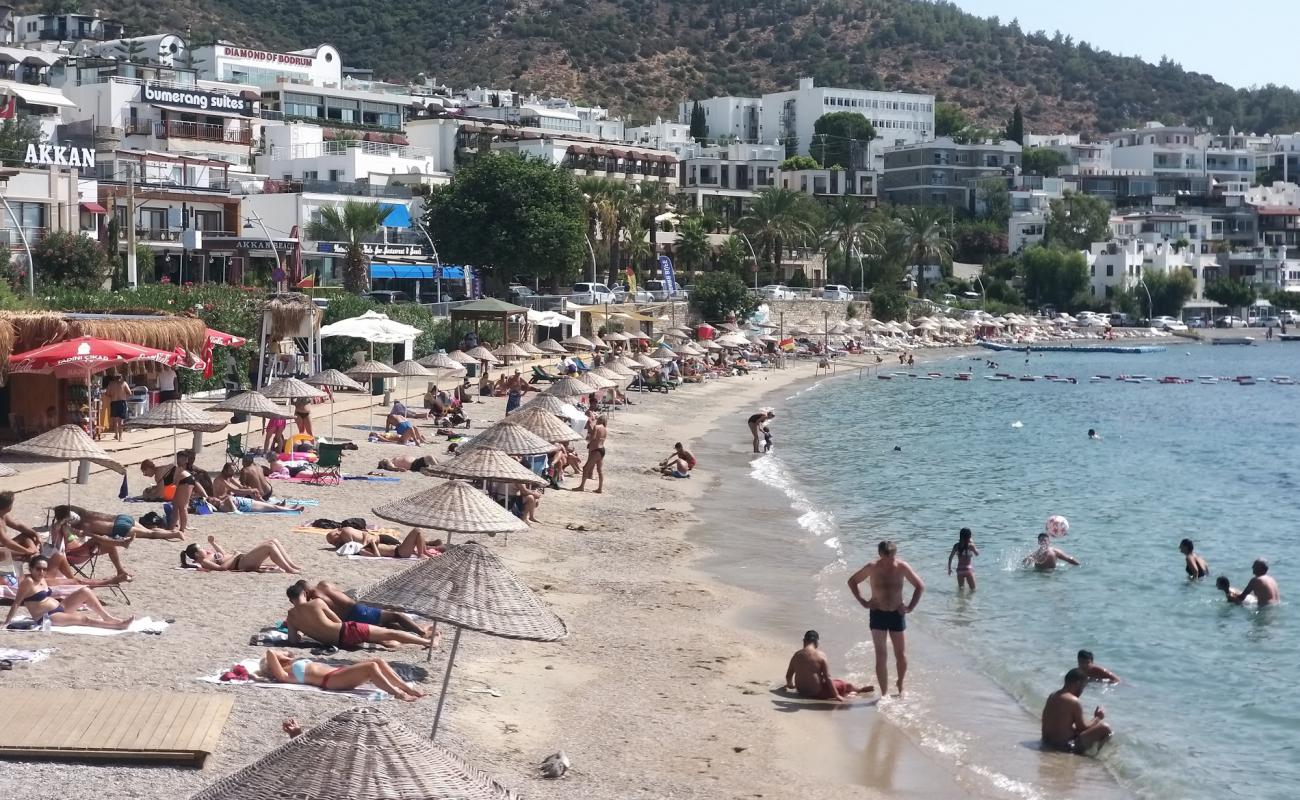 Bodrum Plaji'in fotoğrafı hafif çakıl yüzey ile