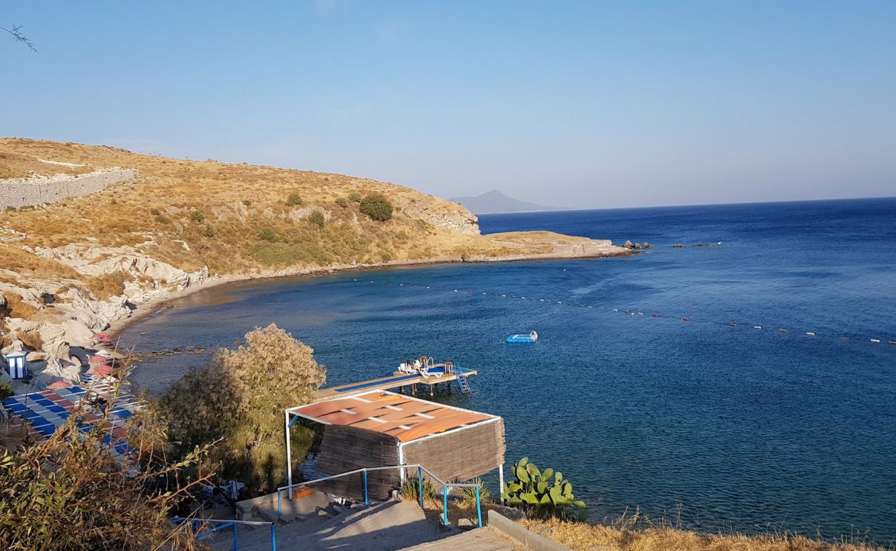 Akyarlar beach II'in fotoğrafı beton kapak yüzey ile