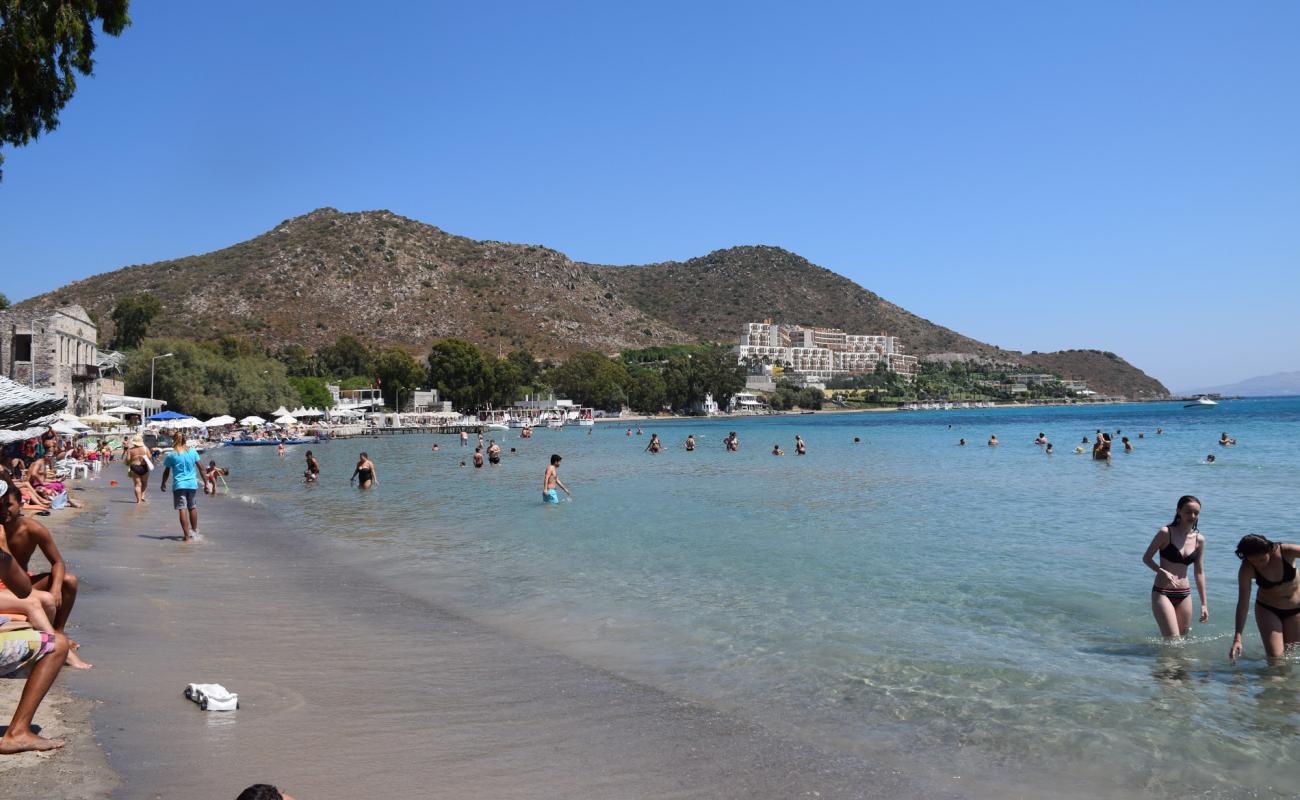 Zorba beach'in fotoğrafı hafif ince çakıl taş yüzey ile