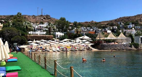 Avantgarde hotel beach