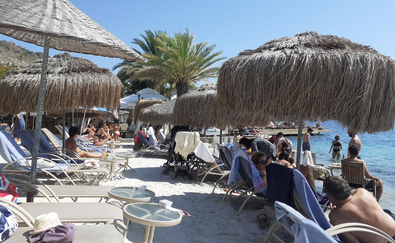 Moon Hotel Beach'in fotoğrafı açık bej kum yüzey ile