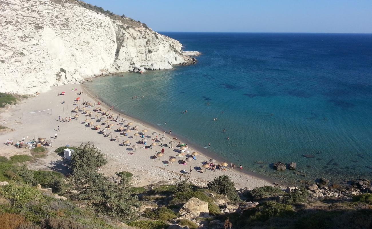 Güvercinlik Koyu'in fotoğrafı açık bej kum yüzey ile