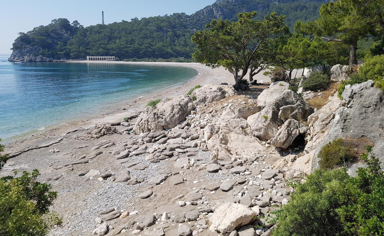 Little Caltıcak Plajı II'in fotoğrafı çakıl ile kum yüzey ile