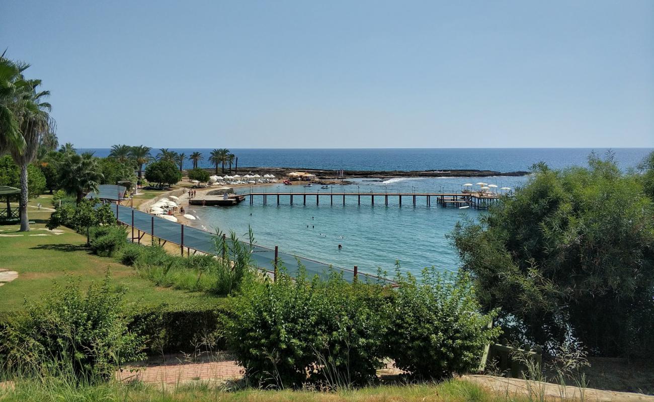 Incekum Beach'in fotoğrafı kahverengi kum yüzey ile