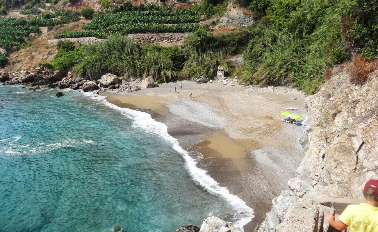 Imamlı Plajı'in fotoğrafı çakıl ile kum yüzey ile