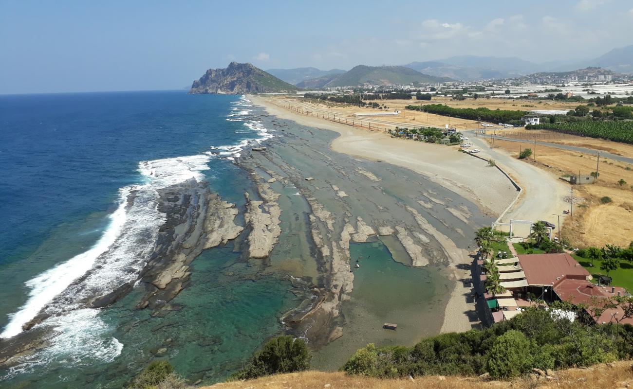 Bıdı Bıdı Plajı'in fotoğrafı taşlı kum yüzey ile