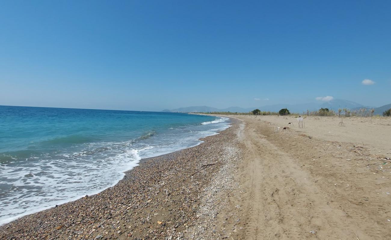 Kocadut beach'in fotoğrafı kahverengi kum yüzey ile
