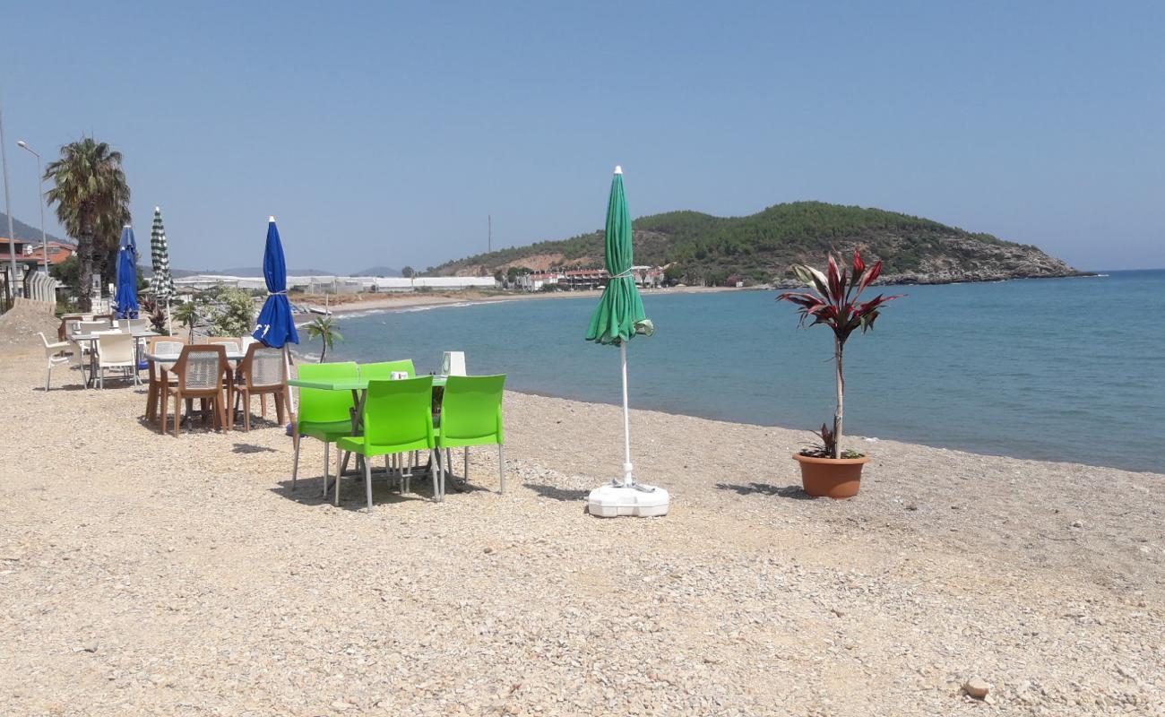 Hande beach II'in fotoğrafı küçük bej çakıl yüzey ile