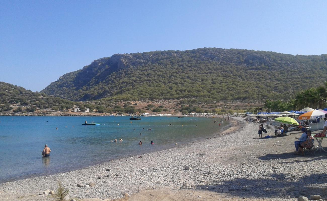 Tisan beach II'in fotoğrafı bej kum ve çakıl yüzey ile