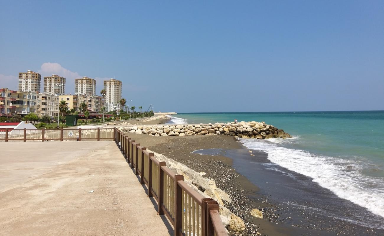 Erdemli  beach'in fotoğrafı hafif çakıl yüzey ile