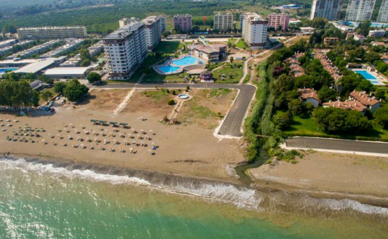 Gama iskele'in fotoğrafı açık bej kum yüzey ile