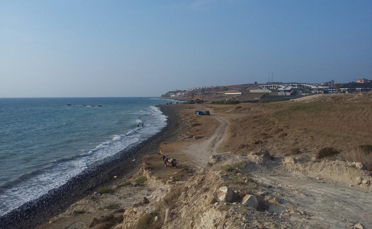 Deniz beach'in fotoğrafı gri çakıl taşı yüzey ile