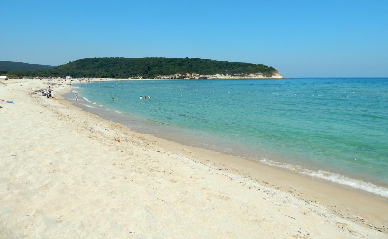 Cilingoz beach'in fotoğrafı açık bej kum yüzey ile