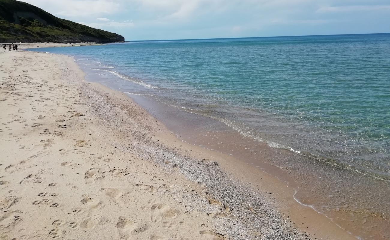 Karaburun beach II'in fotoğrafı açık bej kum yüzey ile