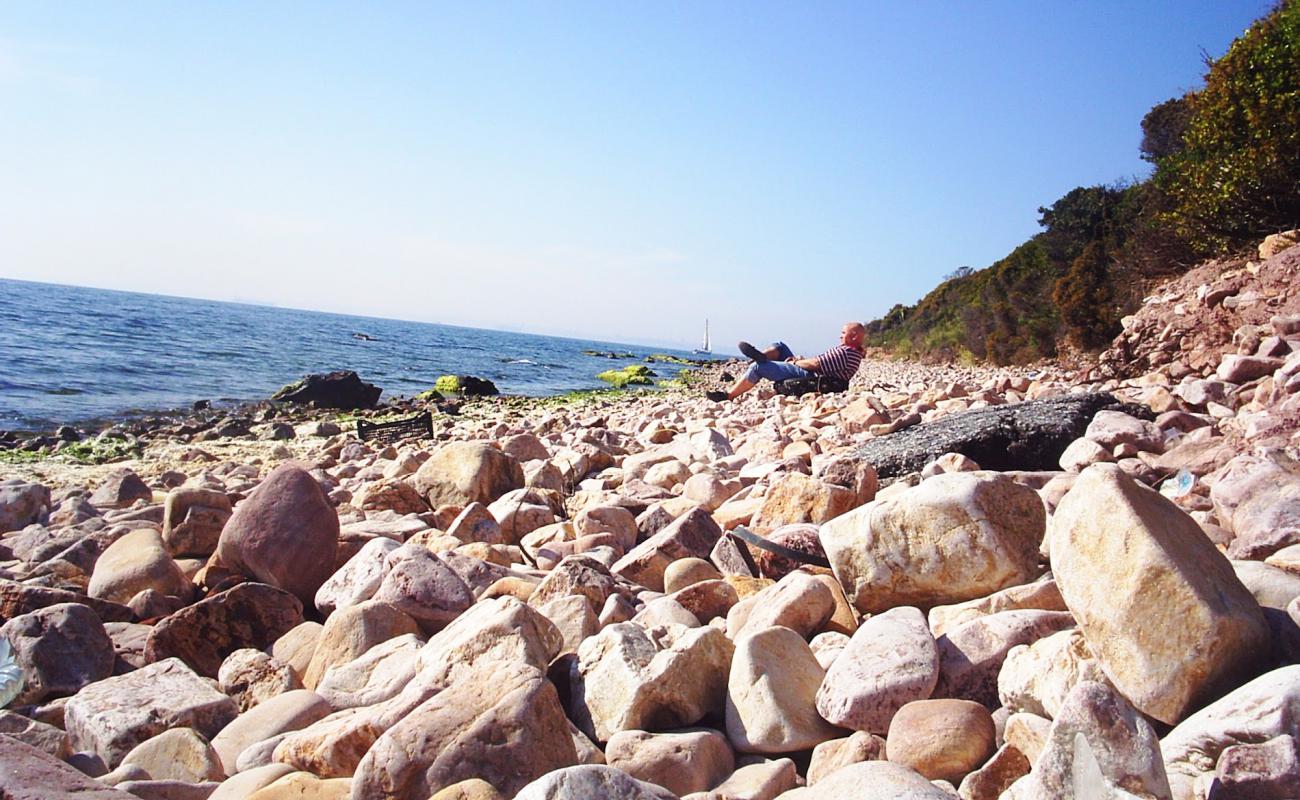 Kinaliada Beach'in fotoğrafı kayalık arazi yüzey ile